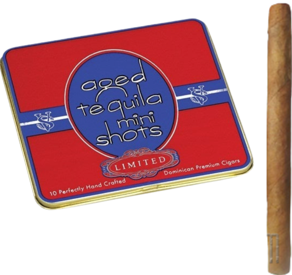 Victor Sinclair Aged Tequila Mini Shots Cigarillos